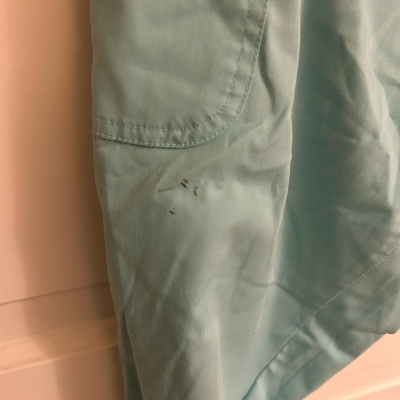 Light Blue Adar Scrubs Set with Jogger Pants Large - Picture 5 of 5